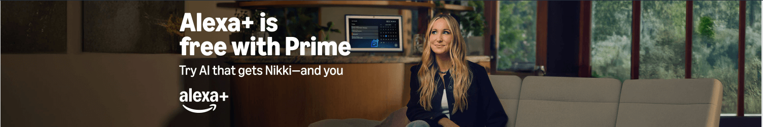(d) Alexa+ Free with Prime get Nikki