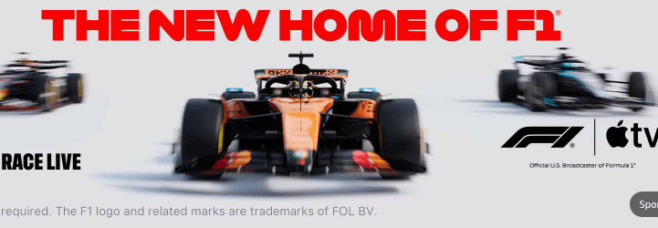 Apple TV + F1