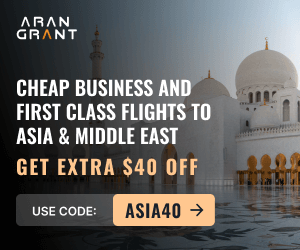 arangrant.com - Cheap Business and First Class Flights to Asia & Middle East