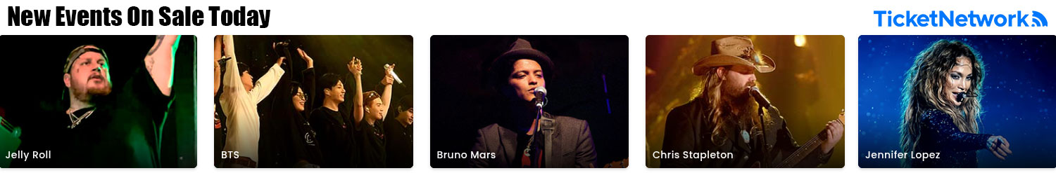 ticketnetwork.com - New Events On Sale Today